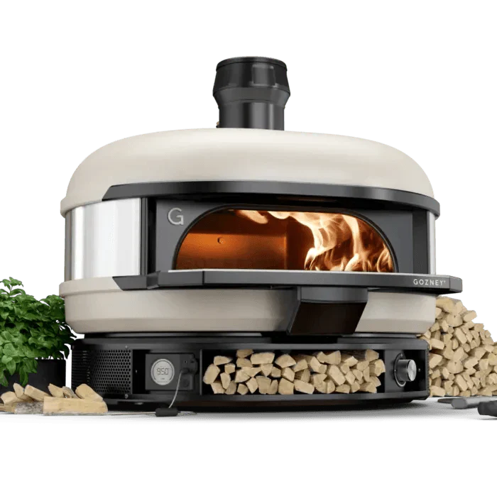 Gozney Dome Multi-Fuel Outdoor Pizza Oven in Bone Colour
