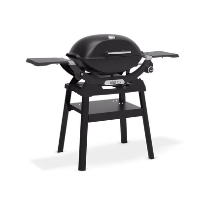 Weber Q2200N Gas BBQ with Compact Stand and Side Tables