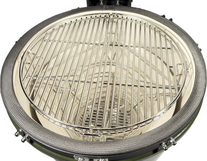 Kama Gear V2 Ceramic Kamado BBQ in Olive Green