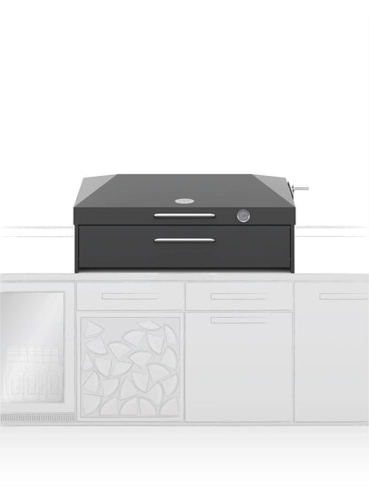 Flamery Large Asado Argentinian BBQ with Full Grill + Firebox