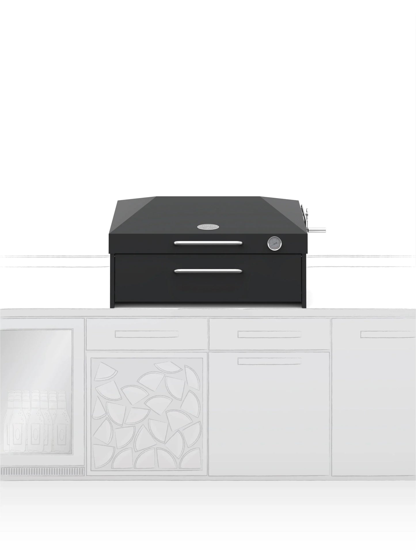 Flamery Small Asado Pro 3.1 Built-In with Full Grill