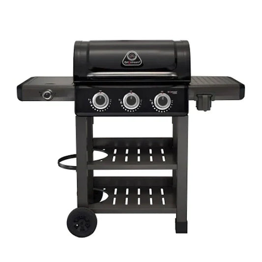 Grillstream Carbon 3 Burner Hybrid Gas BBQ