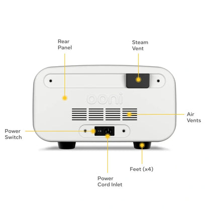 Ooni Volt 2 12" Electric Pizza Oven - Polar White
