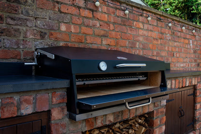 Flamery Large Asado BBQ with Split Grill and Firebox