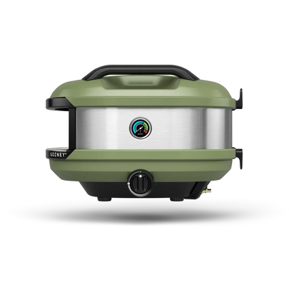 Gozney Tread Pizza Oven in Olive Green