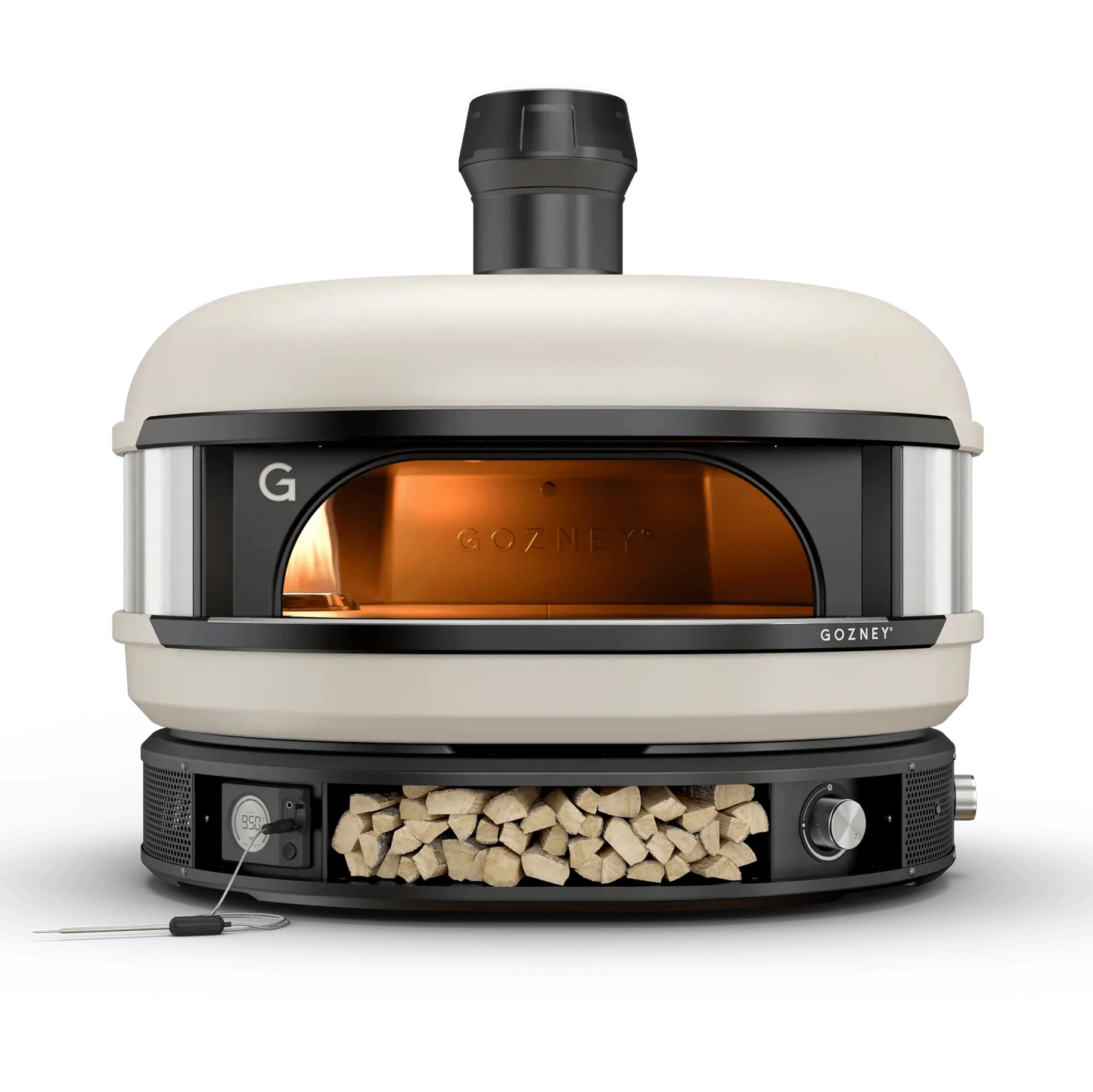 Gozney Dome Multi-Fuel Outdoor Pizza Oven in Bone Colour